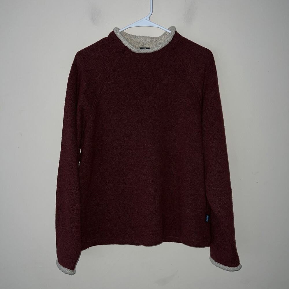 Kuhl Alfpaca Hiking Fleece Sweater Pullover Women’s Medium Red